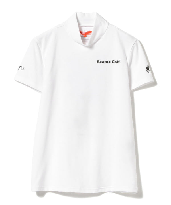 Beams Golf ビームス ゴルフ Women Beams Golf Disney ディズニー バッグプリント モックタートルネック シャツ Tシャツ カットソー カットソー 通販 Beams