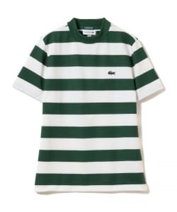 〈WOMEN〉LACOSTE for BEAMS GOLF / 別注 ボーダー モックネックシャツ