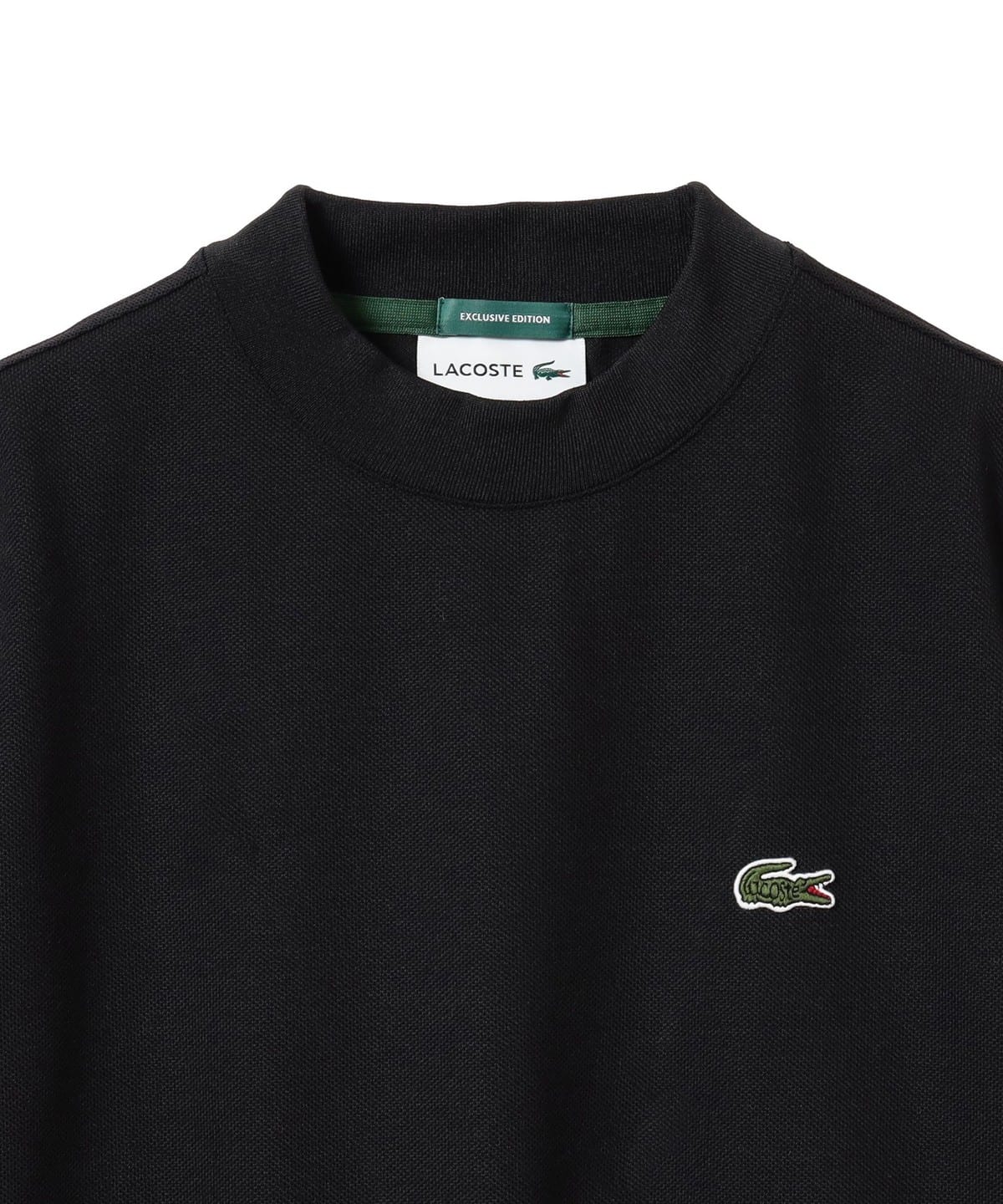 <WOMEN> LACOSTE for BEAMS GOLF / Special order mock neck 
