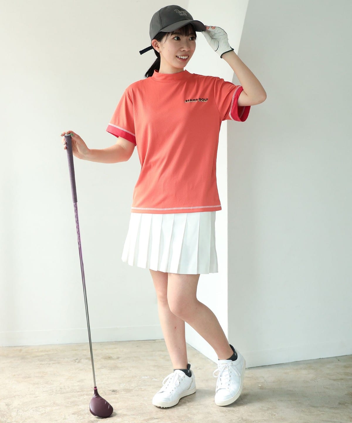 BEAMS GOLF BEAMS GOLF Outlet] <WOMEN> BEAMS GOLF ORANGE LABEL 