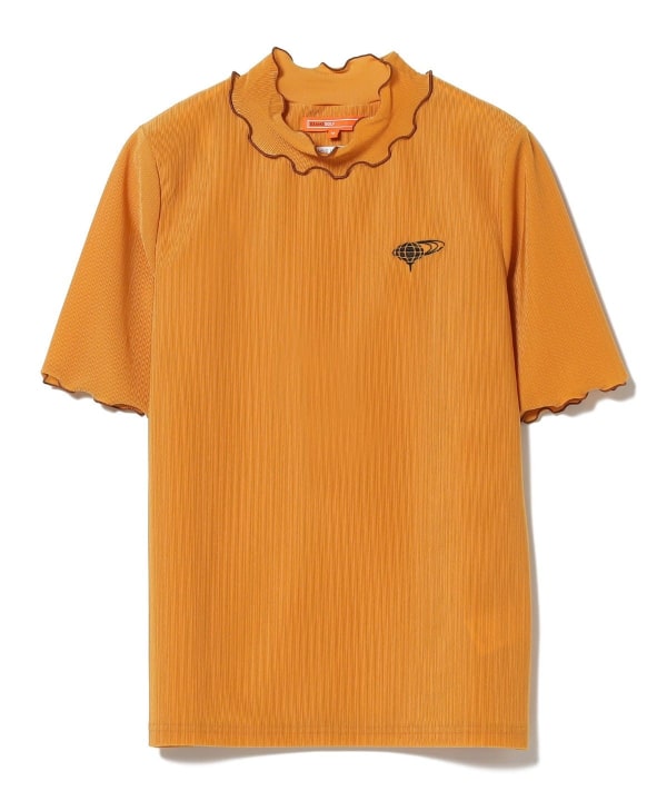 BEAMS GOLF（ビームス ゴルフ）ORANGE LABEL / シャイニー リブ モックネックシャツ（Tシャツ・カットソー カットソー）通販｜ BEAMS