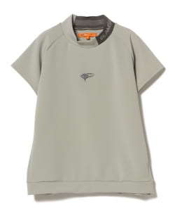 ORANGE LABEL / サイドロゴ モックネックシャツ