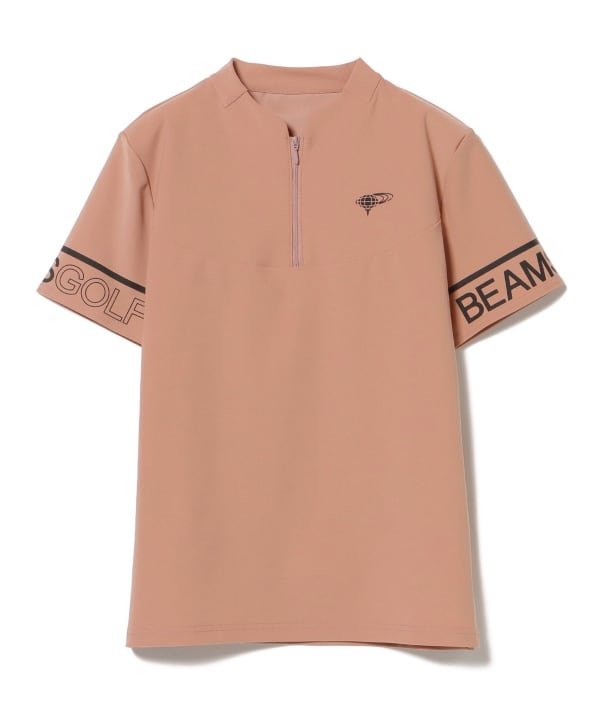 BEAMS GOLF（ビームス ゴルフ）ORANGE LABEL / ハーフジップ モックネックシャツ（Tシャツ・カットソー カットソー）通販｜ BEAMS