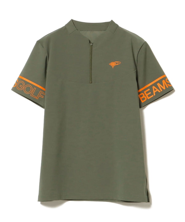 BEAMS GOLF（ビームス ゴルフ）ORANGE LABEL / ハーフジップ モックネックシャツ（Tシャツ・カットソー カットソー）通販｜ BEAMS