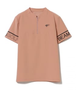 ORANGE LABEL / ハーフジップ モックネックシャツ