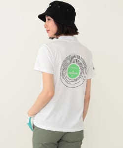 〈WOMEN〉 ORANGE LABEL / レコード バッグプリント モックネックシャツ