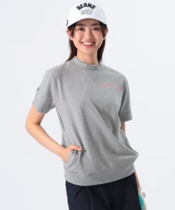 BEAMS GOLF ORANGE LABEL / 女裝 迷你毛圈布 小高領 上衣