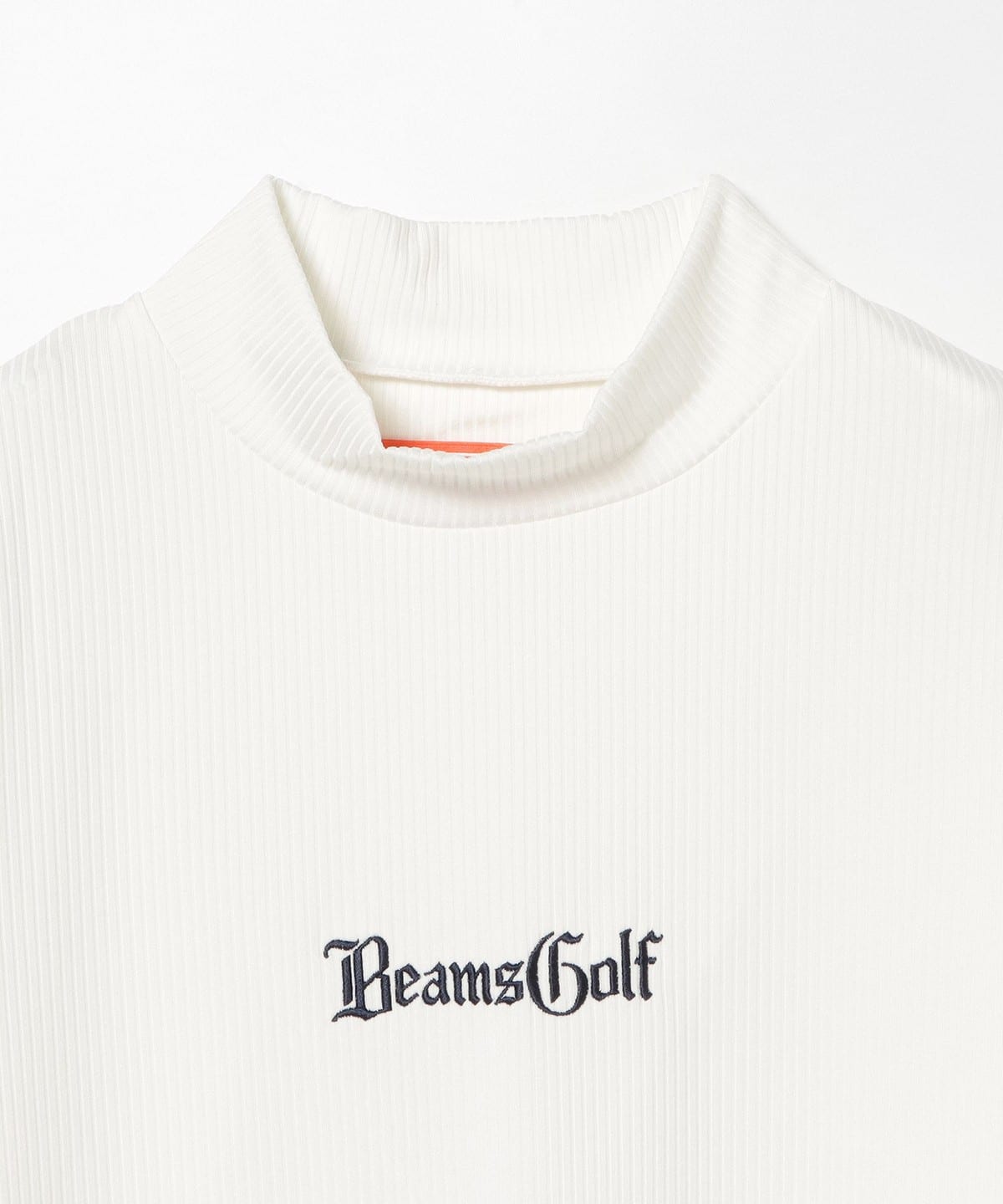 BEAMS GOLF（ビームス ゴルフ）ORANGE LABEL / リブ袖フリル モック