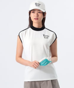 BEAMS GOLF ORANGE LABEL / 女裝 法式袖 牧師小高領 上衣