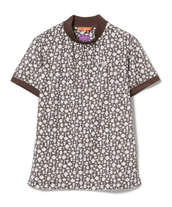 【美品】✨BEAMS GOLF ORANGE LABEL モックネック　L BEAMS GOLF（ビームス ゴルフ）ORANGE LABEL / 別注リバティ