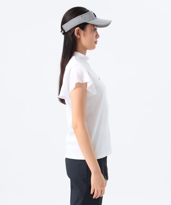肌触りがいい BEAMS GOLF（ビームス ゴルフ）ORANGE LABEL / フリルスリーブ レディースウェア