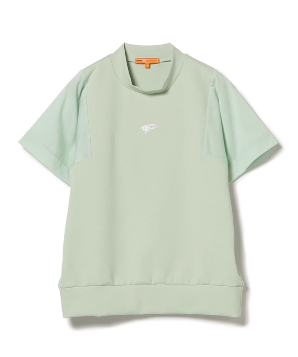 【新品】BEAMS GOLF モックネックシャツ（Ｌ） BEAMS GOLF（ビームス ゴルフ）ORANGE LABEL / バイカラー