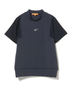 ORANGE LABEL / シアー 袖切替 モックネック