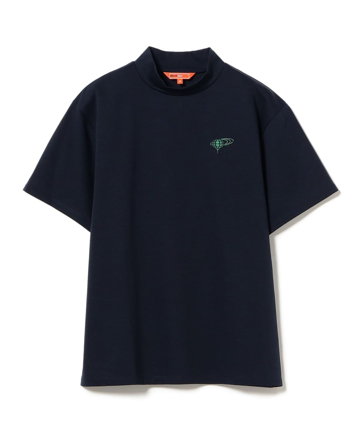 BEAMS GOLF スターフラッグロゴ ツアー モックネック シャツ L 未使用