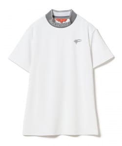 【+15%ポイントUP】ORANGE LABEL / リブ編み襟 モックネックシャツ