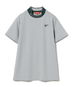 【+15%ポイントUP】ORANGE LABEL / リブ編み襟 モックネックシャツ
