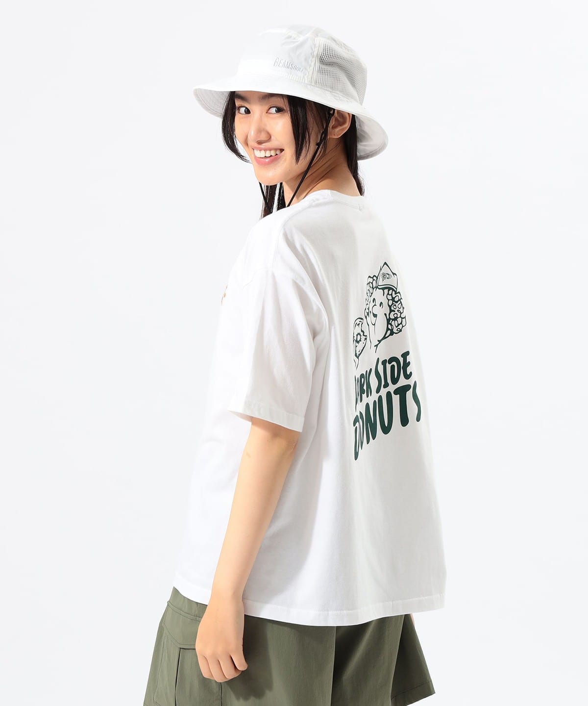 〈WOMEN〉【別注】PARK SIDE DONUTS / ドーナツボーイ Tシャツ. Tシャツ・カットソー WOMEN WHITE ONE SIZE 〈WOMEN〉【別注】PARK SIDE DONUTS / ドーナツボーイ Tシャツ. Tシャツ・カットソー WOMEN WHITE ONE SIZE