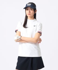 【+10%ポイントUP】〈WOMEN〉ORANGE LABEL / PARロゴ モックネック（吸水速乾・UVカット）