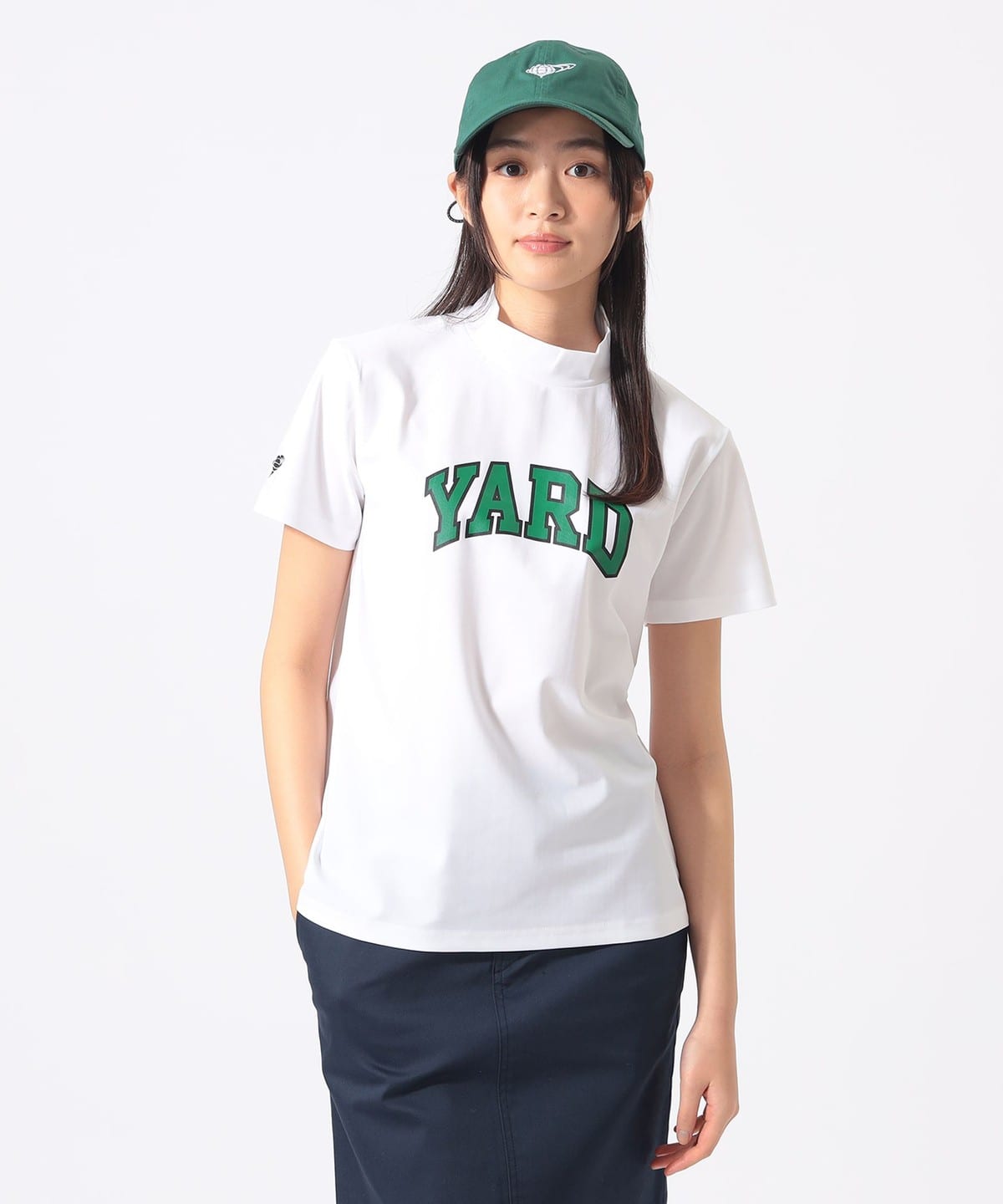 BEAMS GOLF モックタールネック シャツ バンダナ柄スカート2点 BEAMS GOLF モックタールネック シャツ バンダナ柄スカート2点 BEAMS