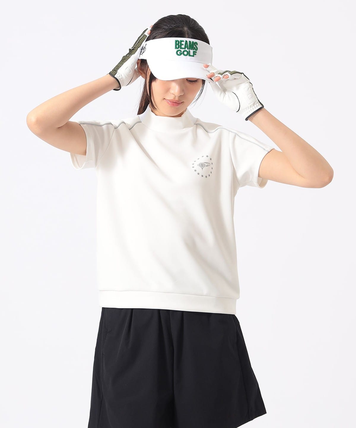 BEAMS GOLF（ビームス ゴルフ）ORANGE LABEL / サッカーシャツ風