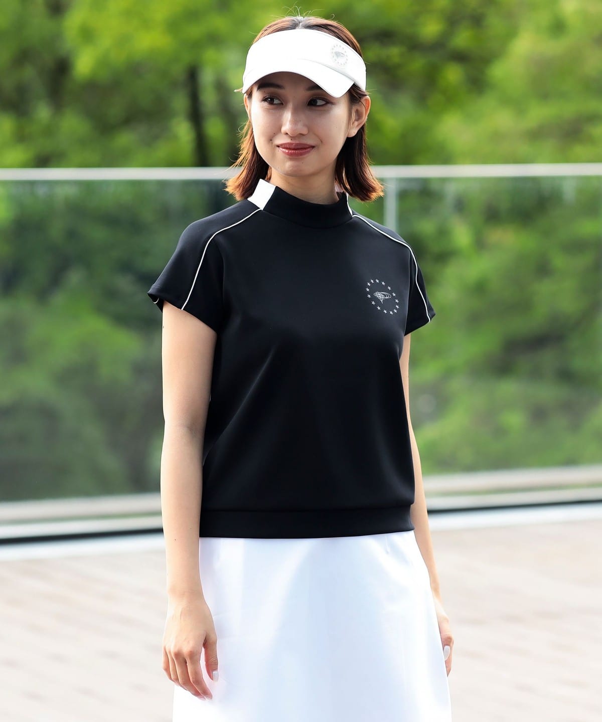 BEAMS GOLF（ビームス ゴルフ）ORANGE LABEL / サッカーシャツ風