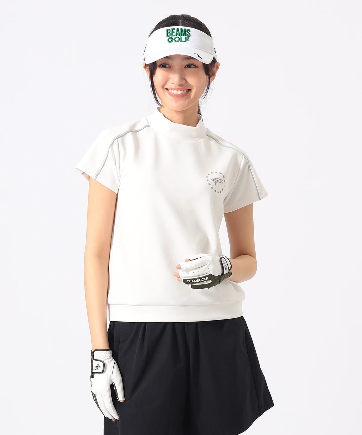 BEAMS GOLF（ビームス ゴルフ）ORANGE LABEL / サッカーシャツ風