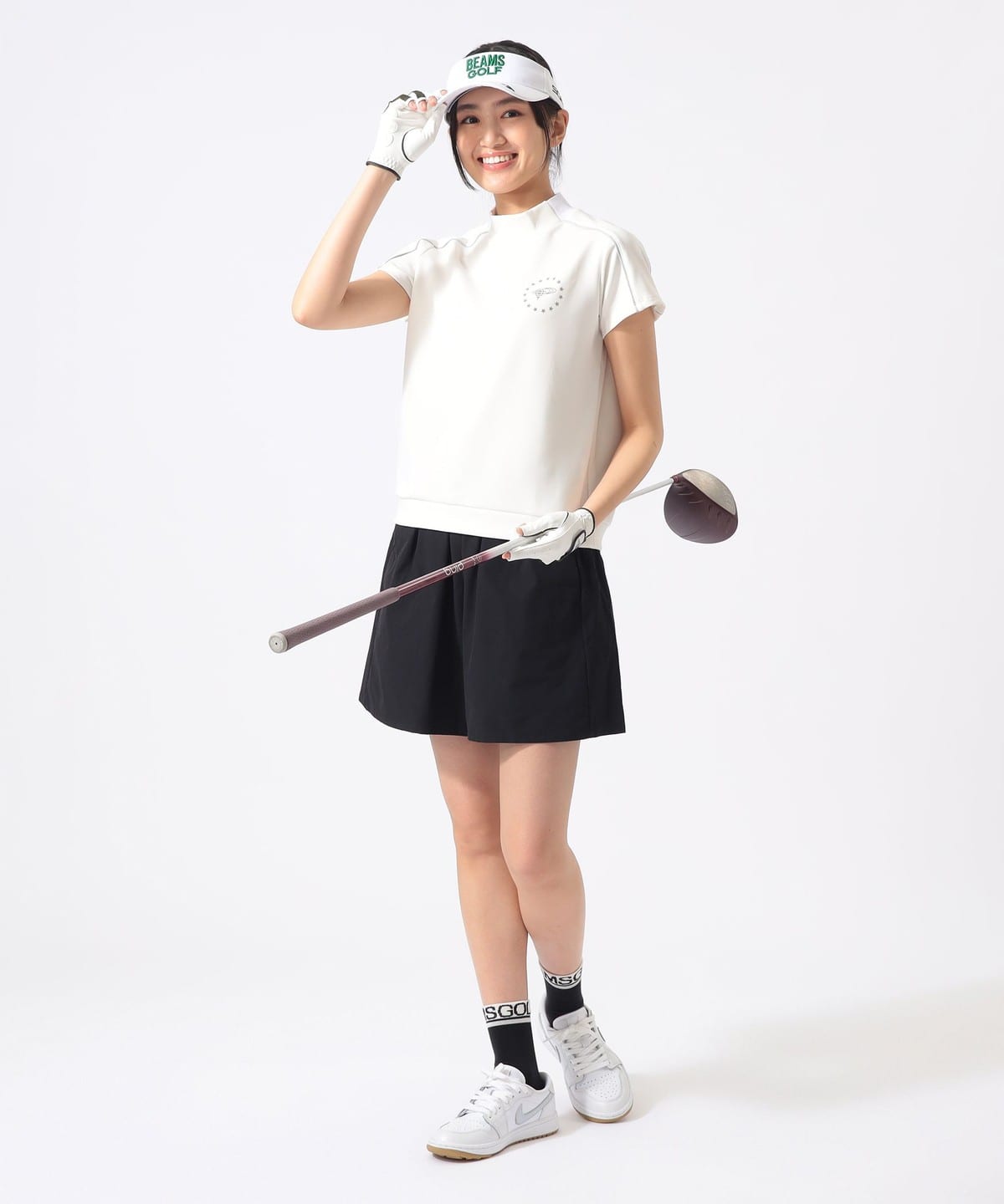 BEAMS GOLF（ビームス ゴルフ）ORANGE LABEL / サッカーシャツ風