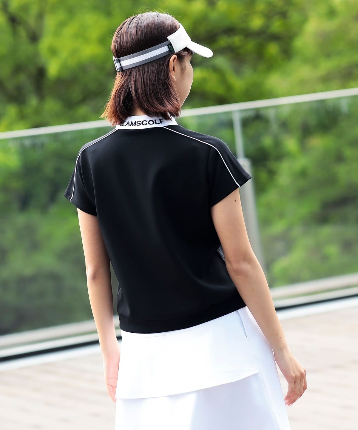 BEAMS GOLF（ビームス ゴルフ）ORANGE LABEL / サッカーシャツ風