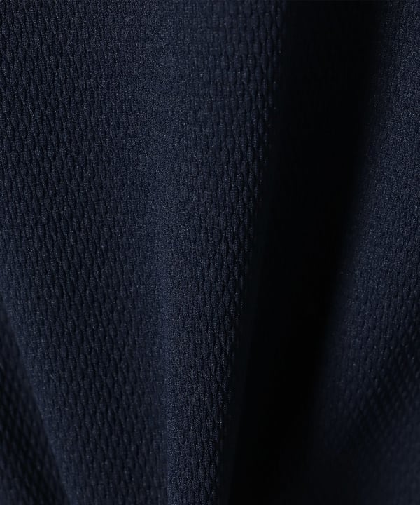 ORANGE LABEL /裾リブボーダー モックネックシャツ
