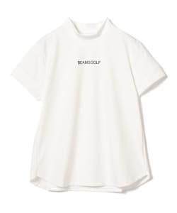 ORANGE LABEL / バックタック ロゴモックネックシャツ