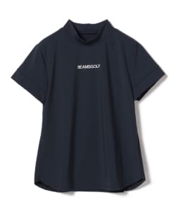 ORANGE LABEL / バックタック ロゴモックネックシャツ