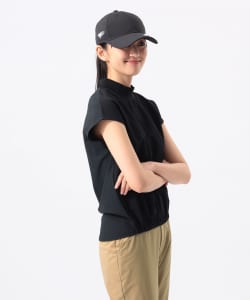 ORANGE LABEL / バックブラウス コンビ モックネックシャツ