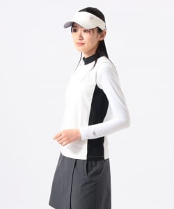 ORANGE LABEL / アームカバーボレロ付き モックネックシャツ （UVカット）