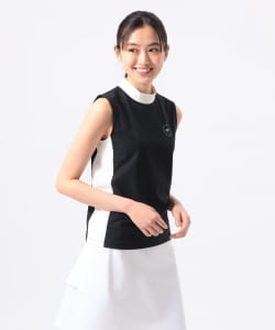 ORANGE LABEL / アームカバーボレロ付き モックネックシャツ （UVカット）