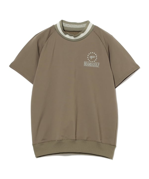 【+10%ポイントUP】ORANGE LABEL / ラグラン ミニ裏毛 モックネックシャツ