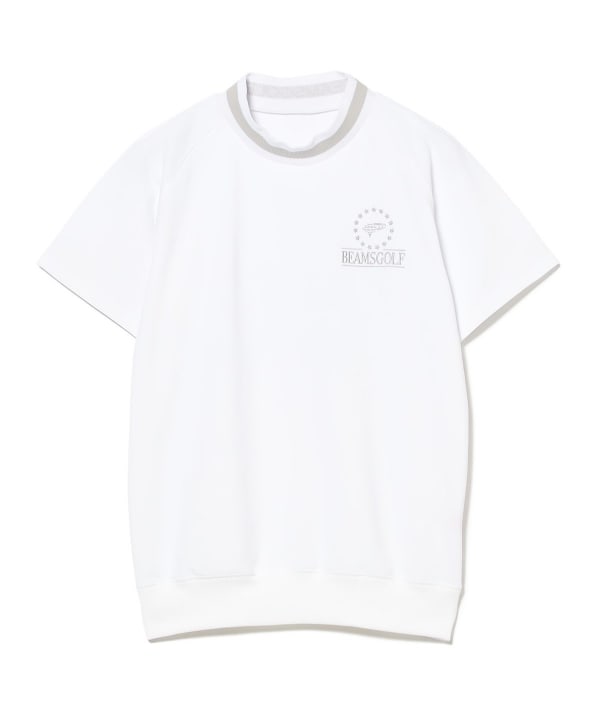 【+10%ポイントUP】ORANGE LABEL / ラグラン ミニ裏毛 モックネックシャツ