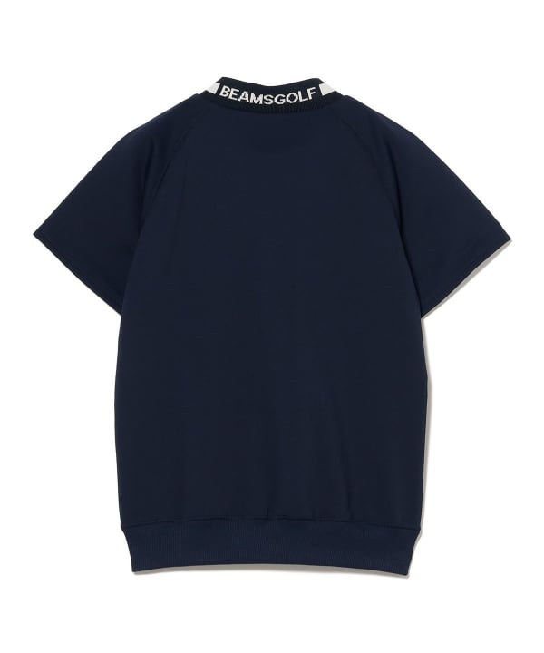 【+10%ポイントUP】ORANGE LABEL / ラグラン ミニ裏毛 モックネックシャツ