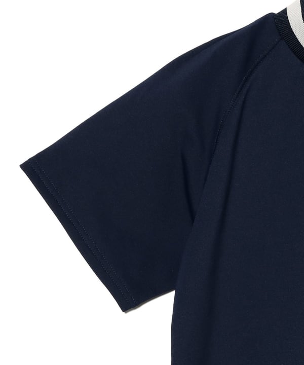 【+10%ポイントUP】ORANGE LABEL / ラグラン ミニ裏毛 モックネックシャツ