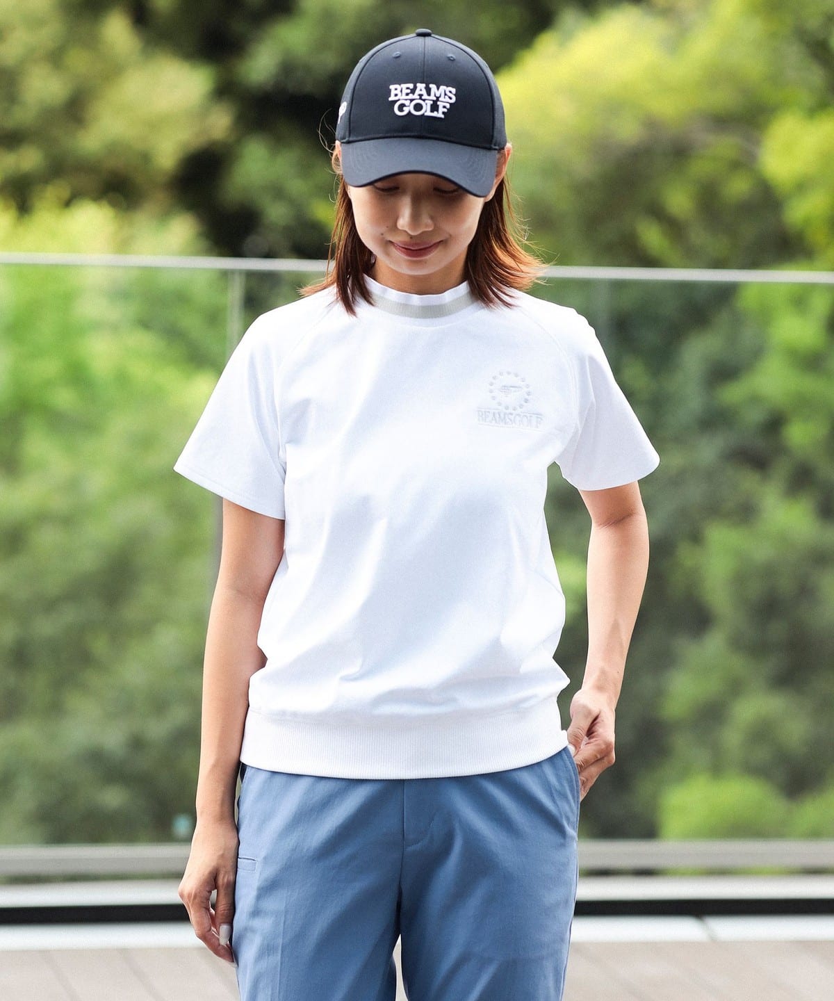 BEAMS GOLF（ビームス ゴルフ）ORANGE LABEL / ラグラン ミニ裏毛