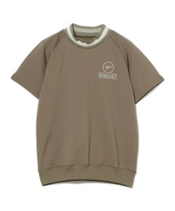 【+10%ポイントUP】ORANGE LABEL / ラグラン ミニ裏毛 モックネックシャツ
