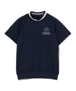 【+10%ポイントUP】ORANGE LABEL / ラグラン ミニ裏毛 モックネックシャツ