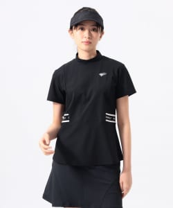 ORANGE LABEL / ウエスト切り替え モックネックシャツ（UVカット）