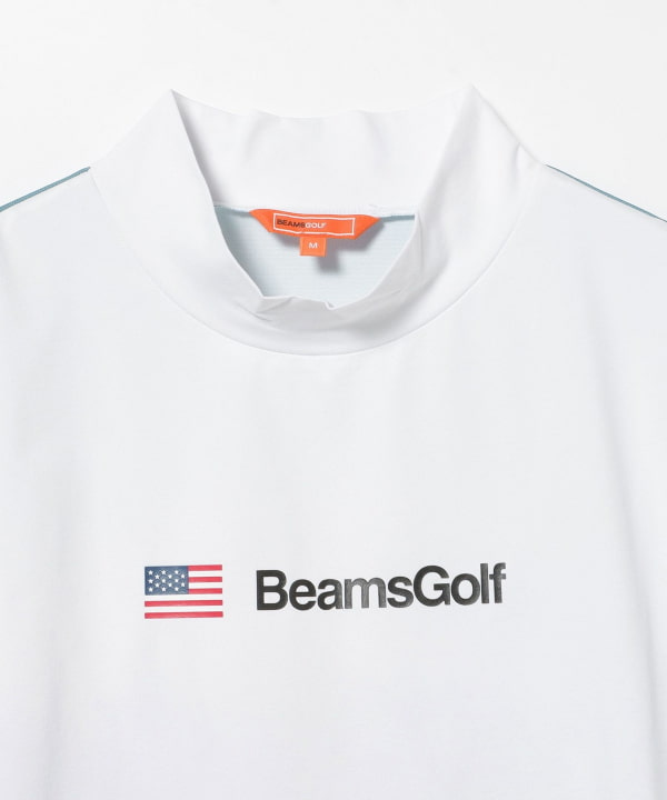 BEAMS GOLF（ビームス ゴルフ）ORANGE LABEL / コースプリント モック