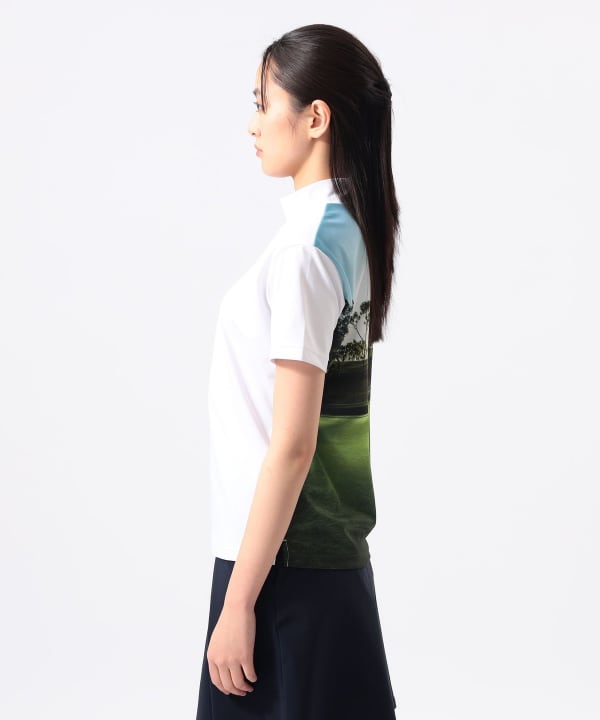 BEAMS GOLF（ビームス ゴルフ）ORANGE LABEL / コースプリント モック