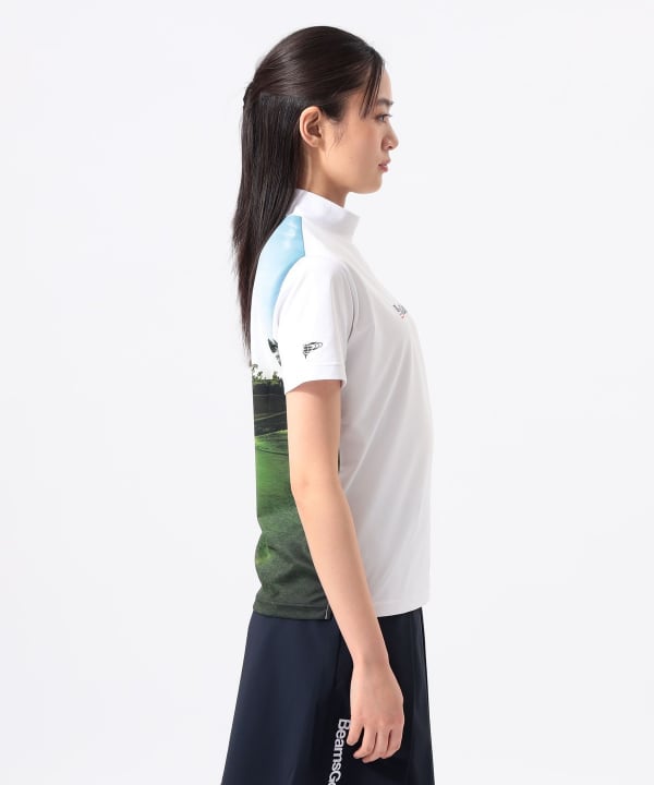 BEAMS GOLF（ビームス ゴルフ）ORANGE LABEL / コースプリント モック