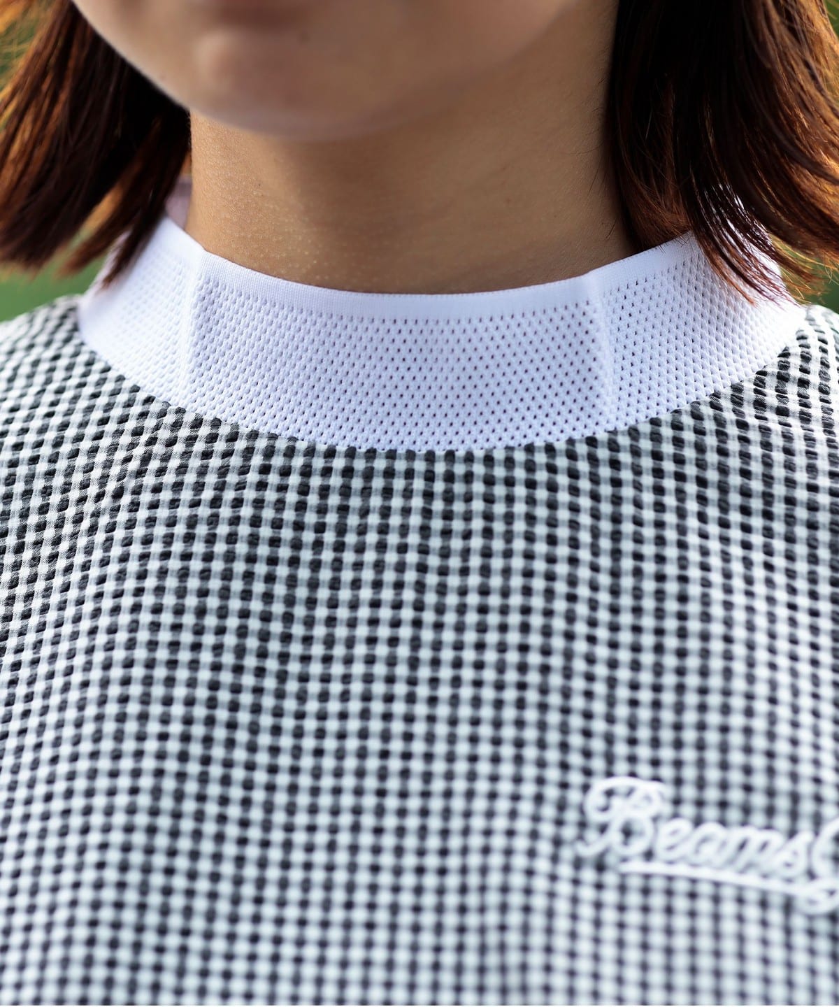 BEAMS GOLF（ビームス ゴルフ）ORANGE LABEL / ドットエア（R） モック