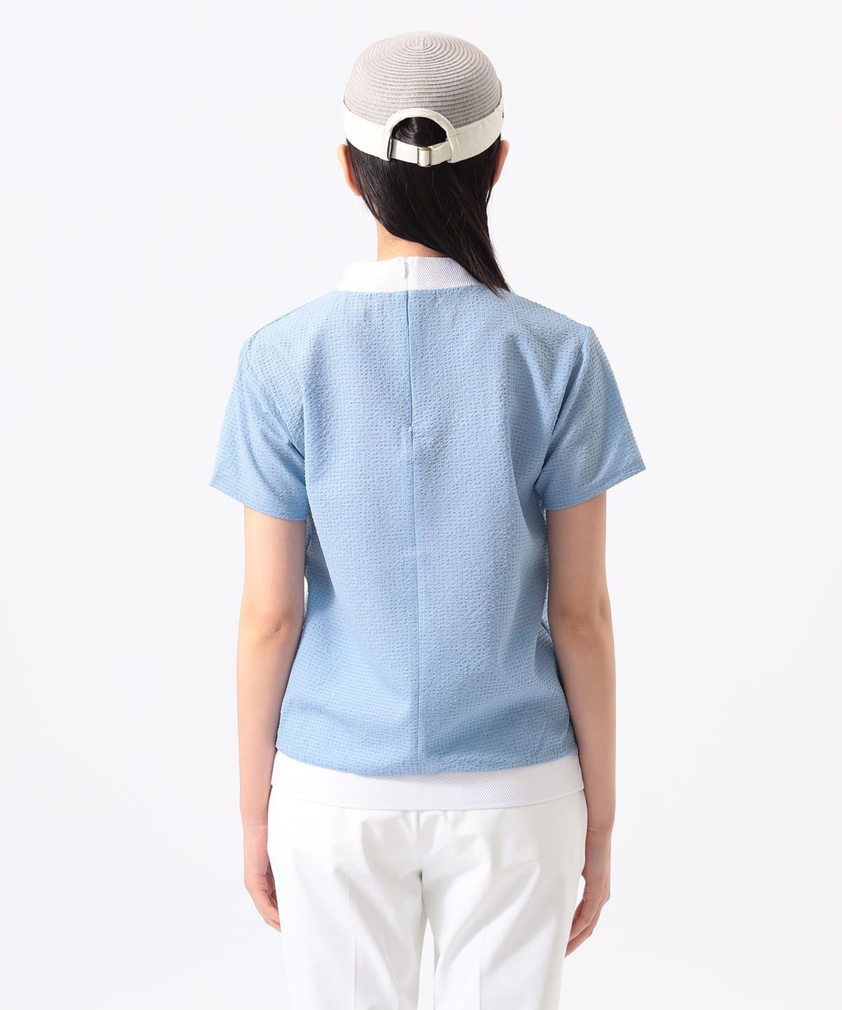 BEAMS GOLF（ビームス ゴルフ）ORANGE LABEL / ドットエア（R） モック
