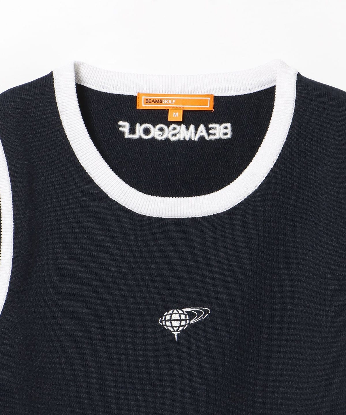 BEAMS GOLF（ビームス ゴルフ）ORANGE LABEL / リブライン ニット