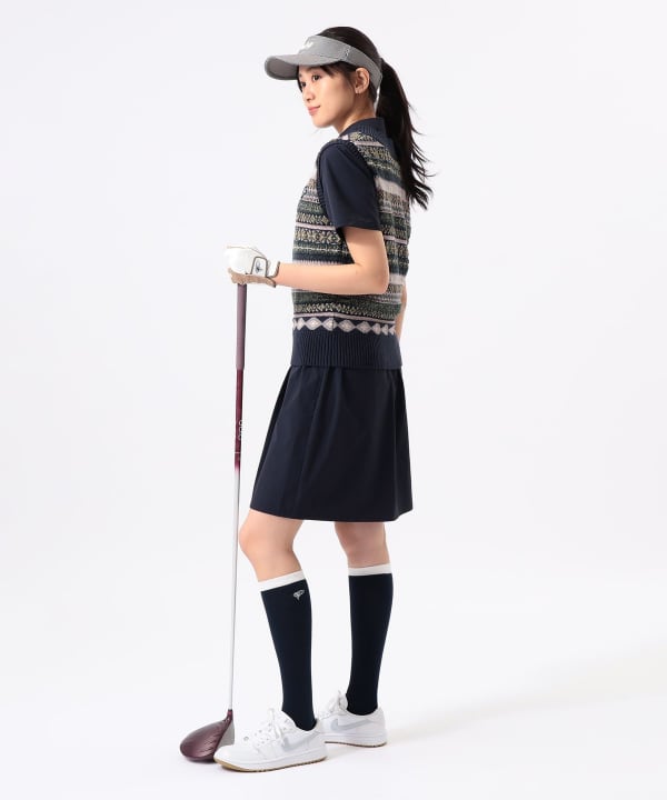 ORANGE LABEL / フェアアイル ニットベスト Model：H170 B74 W60 H86　Size：M