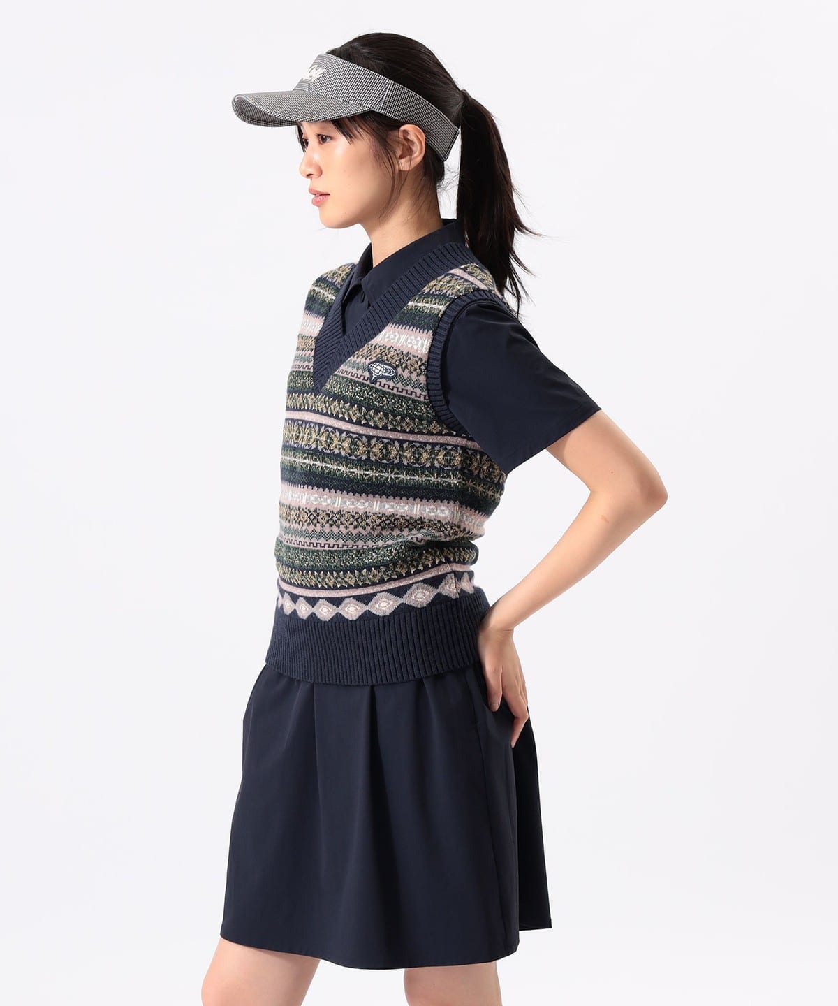 BEAMS GOLF（ビームス ゴルフ）ORANGE LABEL / フェアアイル ニット